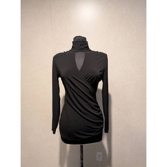 Cache Mock Neck Top M - Picture 1 of 5